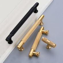 Charger l'image dans la galerie, Black and gold cabinet handles and knobs
