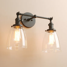 Load image into Gallery viewer, Two-Bulb Sedona Vintage Wall Sconce