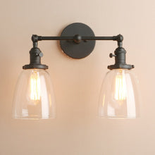 Load image into Gallery viewer, Modern Farmhouse Multi-Bulb Wall Light Fixture