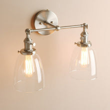 Load image into Gallery viewer, Two-Bulb Sedona Vintage Wall Sconce