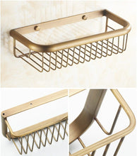 Charger l'image dans la galerie, Ensemble de quincaillerie de salle de bain en laiton antique