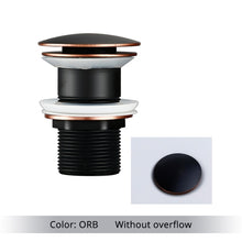 Load image into Gallery viewer, Polished Brass Bathroom Sink Drains