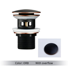 Load image into Gallery viewer, Polished Brass Bathroom Sink Drains