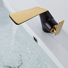 Charger l'image dans la galerie, Black and gold bathroom faucet