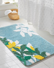 Charger l'image dans la galerie, Tapis de bain à fleurs