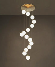 Load image into Gallery viewer, Modern Frosted Glass Globe Chandelier