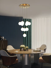 Load image into Gallery viewer, Modern Frosted Glass Globe Chandelier