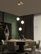 Load image into Gallery viewer, Modern Frosted Glass Globe Chandelier