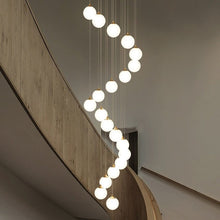 Load image into Gallery viewer, Modern Frosted Glass Globe Chandelier