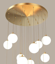 Load image into Gallery viewer, Modern Frosted Glass Globe Chandelier