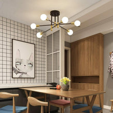 Charger l'image dans la galerie, Modern Multi-Bulb Chandelier for kitchens