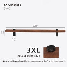 Load image into Gallery viewer, Walnut Cabinet and Drawer Handles