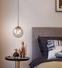 Load image into Gallery viewer, Vintage Glass Globe Pendant Lights