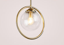 Load image into Gallery viewer, Vintage Glass Globe Pendant Lights