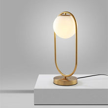 Load image into Gallery viewer, Modern Glass Globe Table Lamp