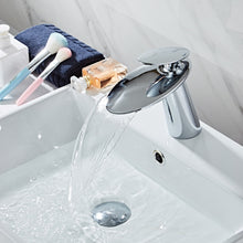 Charger l'image dans la galerie, Chrome modern waterfall faucet