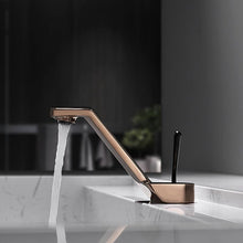 Charger l'image dans la galerie, modern single handle rose gold bathroom faucet