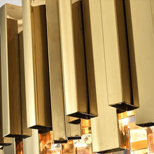 Charger l'image dans la galerie, Faulkner - Lustre moderne en cristal de verre