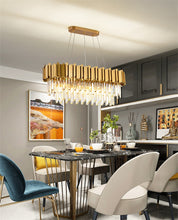 Charger l'image dans la galerie, Modern glass crystal chandelier for kitchen