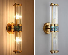 Load image into Gallery viewer, Glass Crystal Wall Light