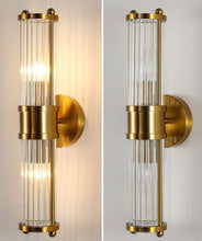 Load image into Gallery viewer, Glass Crystal Wall Light