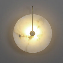 Load image into Gallery viewer, Modern White Marble Wall Sconce