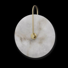 Load image into Gallery viewer, Modern White Marble Wall Sconce