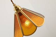 Load image into Gallery viewer, Vintage Stained Glass Pendant Lights