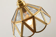Load image into Gallery viewer, Vintage Stained Glass Pendant Lights