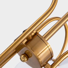 Charger l'image dans la galerie, Lustre multi-ampoules en verre dépoli