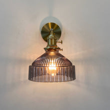 Load image into Gallery viewer, Rei - Vintage Glass Wall Lamps
