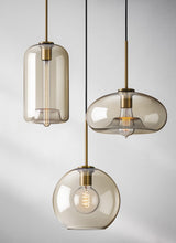 Load image into Gallery viewer, Modern Glass Pendant Lights