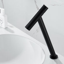 Charger l'image dans la galerie, Tall Black Modern Single Handle Bathroom Faucet