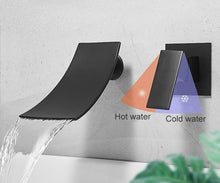 Load image into Gallery viewer, Curved Waterfall Wall Mounted Faucet