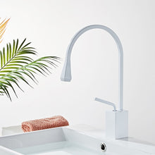 Charger l'image dans la galerie, White bathroom faucet