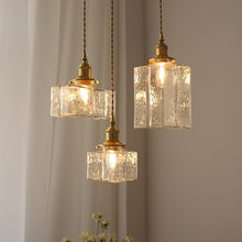 Load image into Gallery viewer, Vintage Glass Pendant Lights

