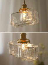 Load image into Gallery viewer, Adjustable Vintage Glass Pendant Lights