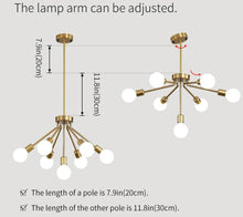 Charger l'image dans la galerie, Claire - Luminaire multi-ampoules moderne