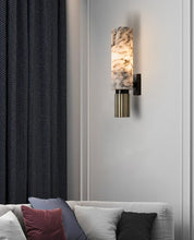 Load image into Gallery viewer, White Marble Wall Light