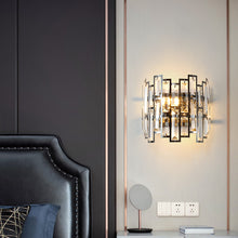 Charger l'image dans la galerie, Glass crystal wall sconces