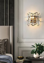 Charger l'image dans la galerie, Luxury glass wall sconce for bedsides
