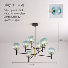 Load image into Gallery viewer, Polina - Modern Nordic Multi-Bulb Chandelier