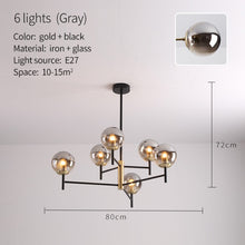 Load image into Gallery viewer, Polina - Modern Nordic Multi-Bulb Chandelier