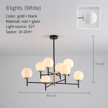 Load image into Gallery viewer, Polina - Modern Nordic Multi-Bulb Chandelier