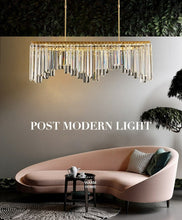 Charger l'image dans la galerie, Priscilla - Lustre moderne en cristal de verre