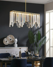 Charger l'image dans la galerie, Modern Contemporary Glass Chandelier for Dining Room