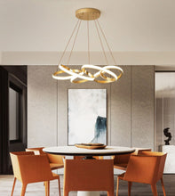 Charger l'image dans la galerie, Lustre moderne à ruban LED