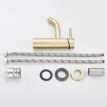 Charger l'image dans la galerie, Robinet de salle de bain moderne en or brossé
