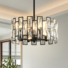 Load image into Gallery viewer, Modern Glass Crystal Chandelier