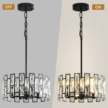 Load image into Gallery viewer, Deacon - Modern Glass Crystal Chandelier